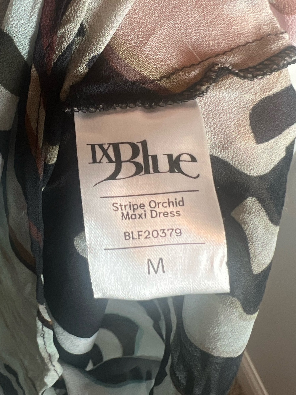 1XBLUE Maxi Dress in Orchid Stripe - Picture 5 of 6